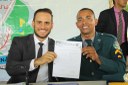 Affonso Cândido e Jhony Paixão apresentam projeto para criação do Dia do Ciclista Affonso Cândido e Jhony Paixão apresentam projeto para criação do Dia do Ciclista