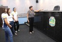 Câmara recebe alunas do projeto educacional Trilhas: Juventude, Política e Cidadania Câmara recebe alunas do projeto educacional Trilhas: Juventude, Política e Cidadania
