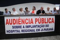 Audiência Pública debate instalação de Hospital Regional em Ji-Paraná