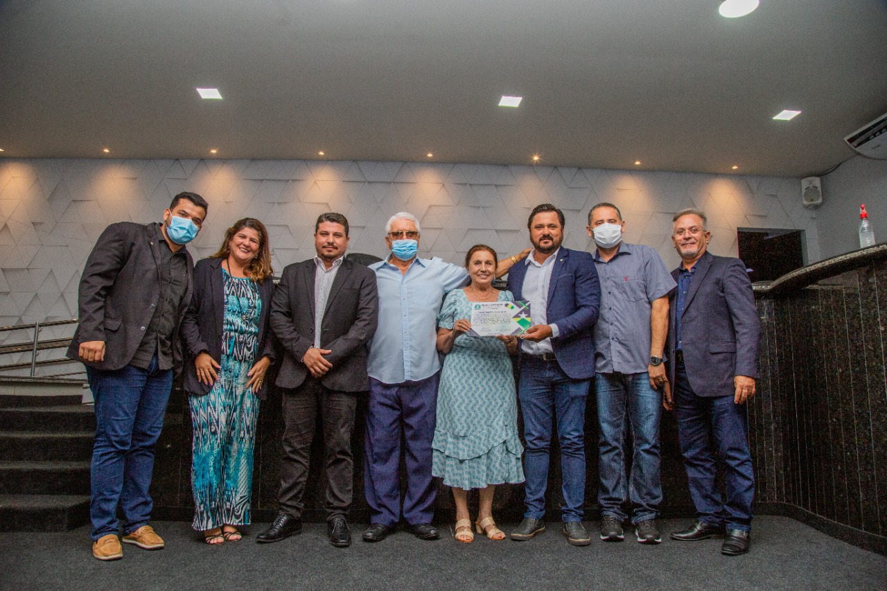 Eni Fidelis recebe título de Cidadã Honorária de Ji-Paraná