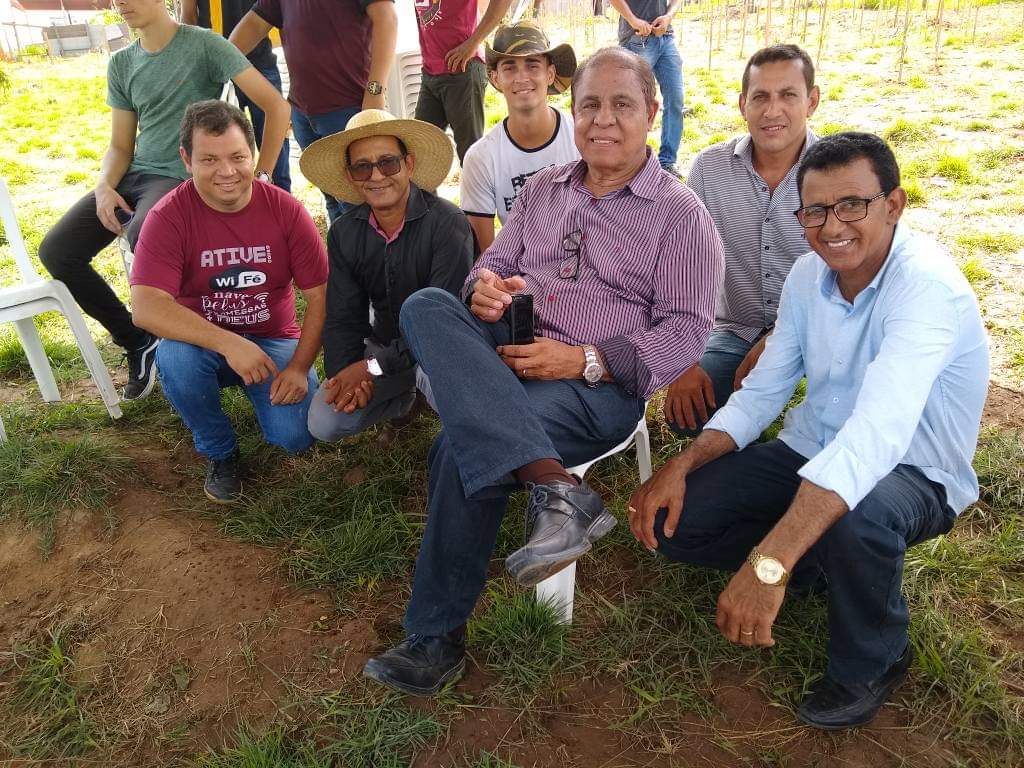 Joaquim Teixeira elogia IAD pelo plantio de mudas de árvores