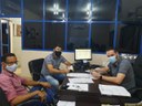 Nim Barroso e Joziel Carlos de Brito propõem que recursos da pandemia sejam utilizados para reparo em aparelho de tomografia Nim Barroso e Joziel Carlos de Brito propõem que recursos da pandemia sejam utilizados para reparo em aparelho de tomografia