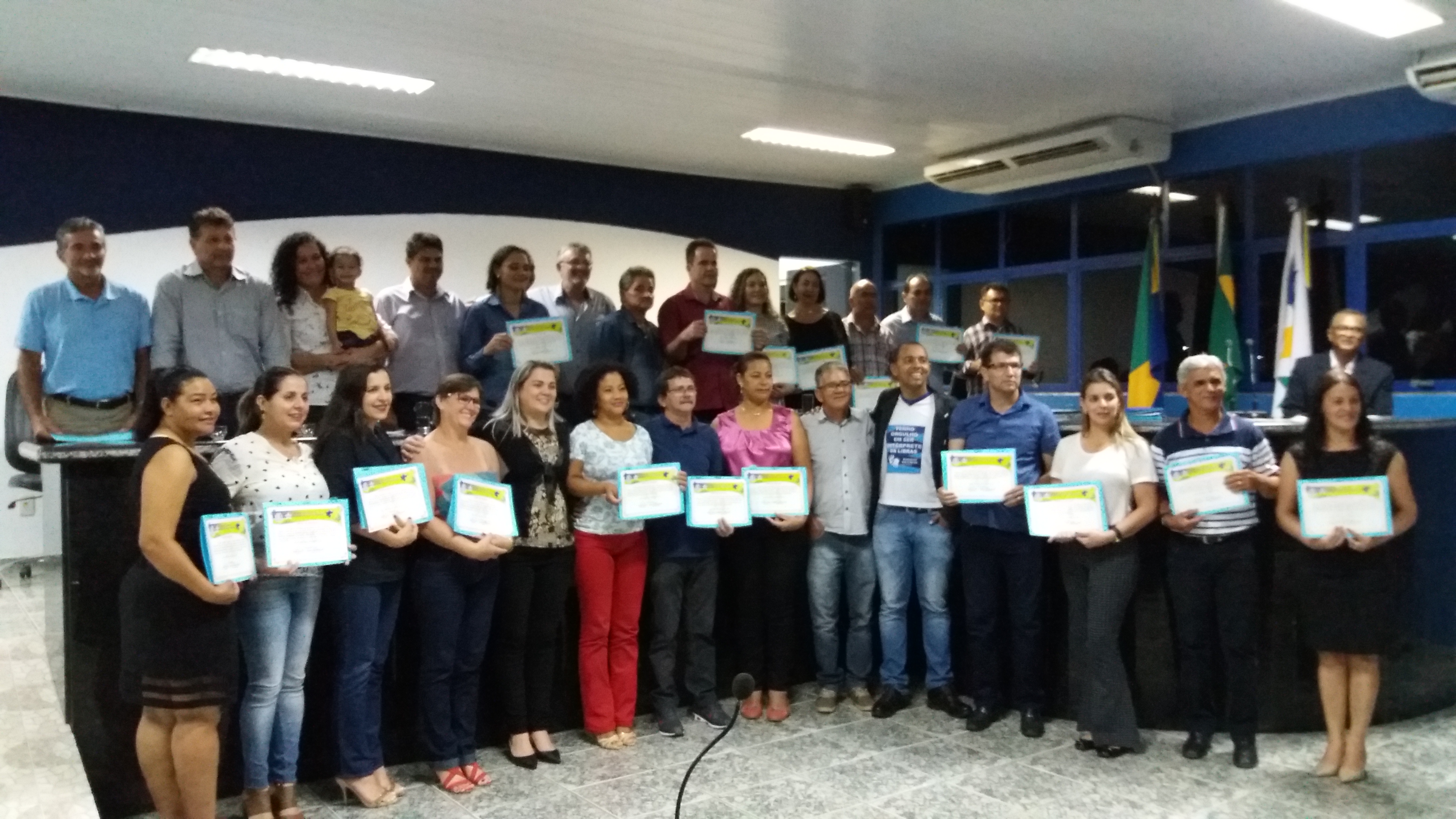 Servidores da Emater recebem homenagens da Câmara Municipal de Ji-Paraná