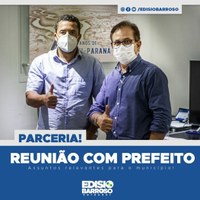 Vereador Edisio Barroso do (Solidariedade) visita bairros de Ji-Paraná e solicita melhorias por parte do Executivo