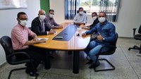 Vereador Wanderson Araújo "Bença" acompanha deputado Ismael Crispim em reunião no Detran em Porto velho